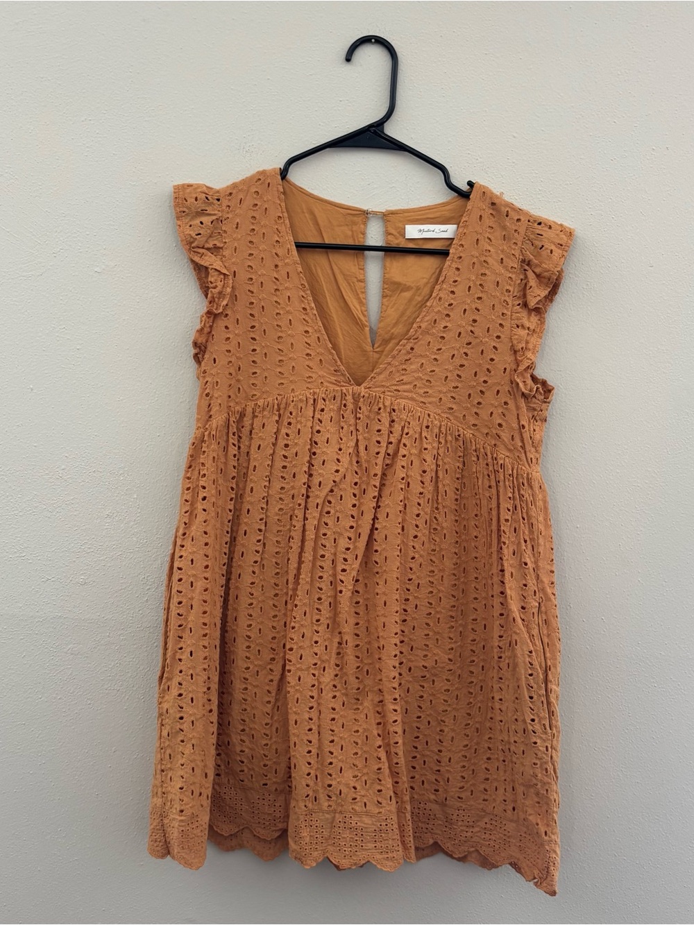 Mustard Seed Mustard Mini Dress